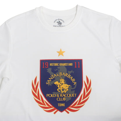 Santa Barbara Polo & Racquet Club Men's Round Neck Short Sleeve 09815-6106