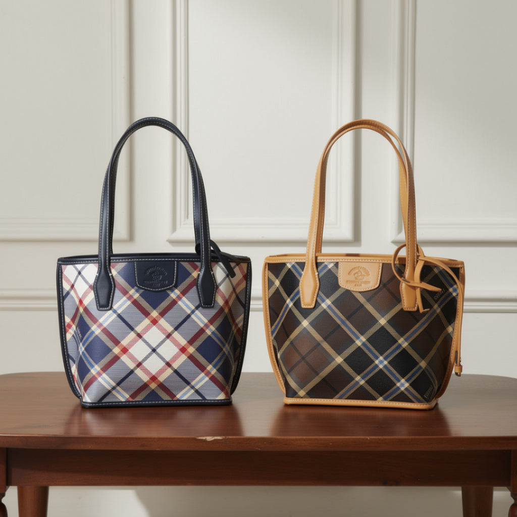 CHECKER Mini Tote Bag