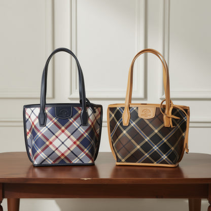 CHECKER Mini Tote Bag