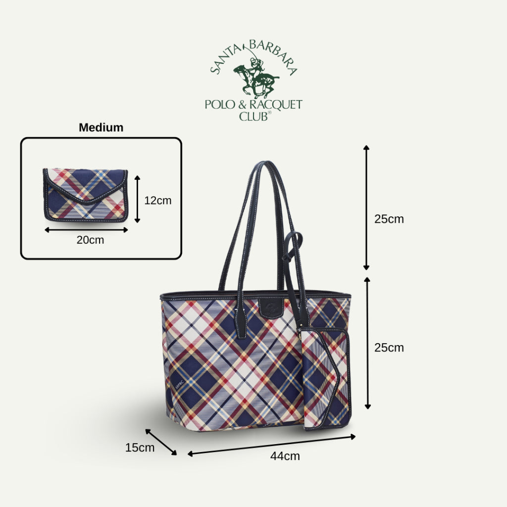 CHECKER Tote Bag Set