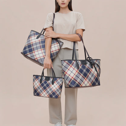 CHECKER Tote Bag Set