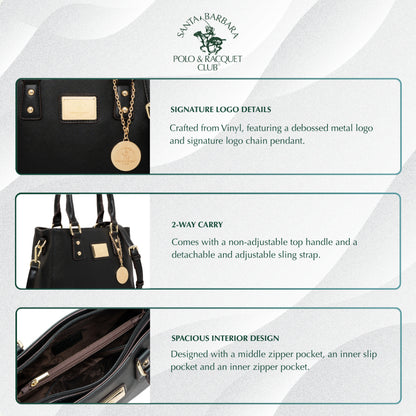 BLACKGEM Top-Handle Sling Bag