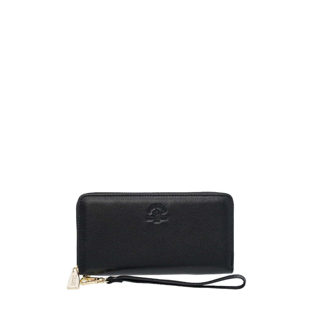 Genuine Leather Ladies Long Wallet