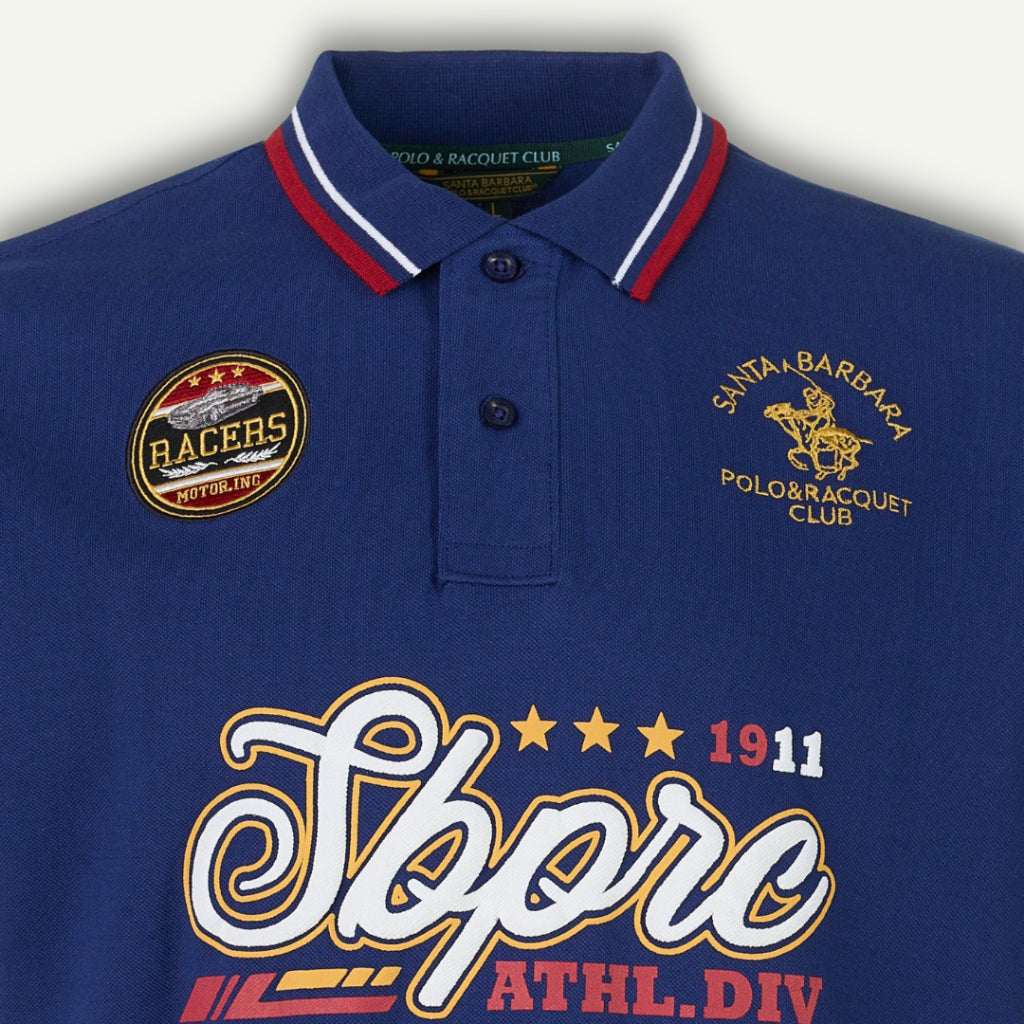 RACER Short Sleeve Polo Shirt