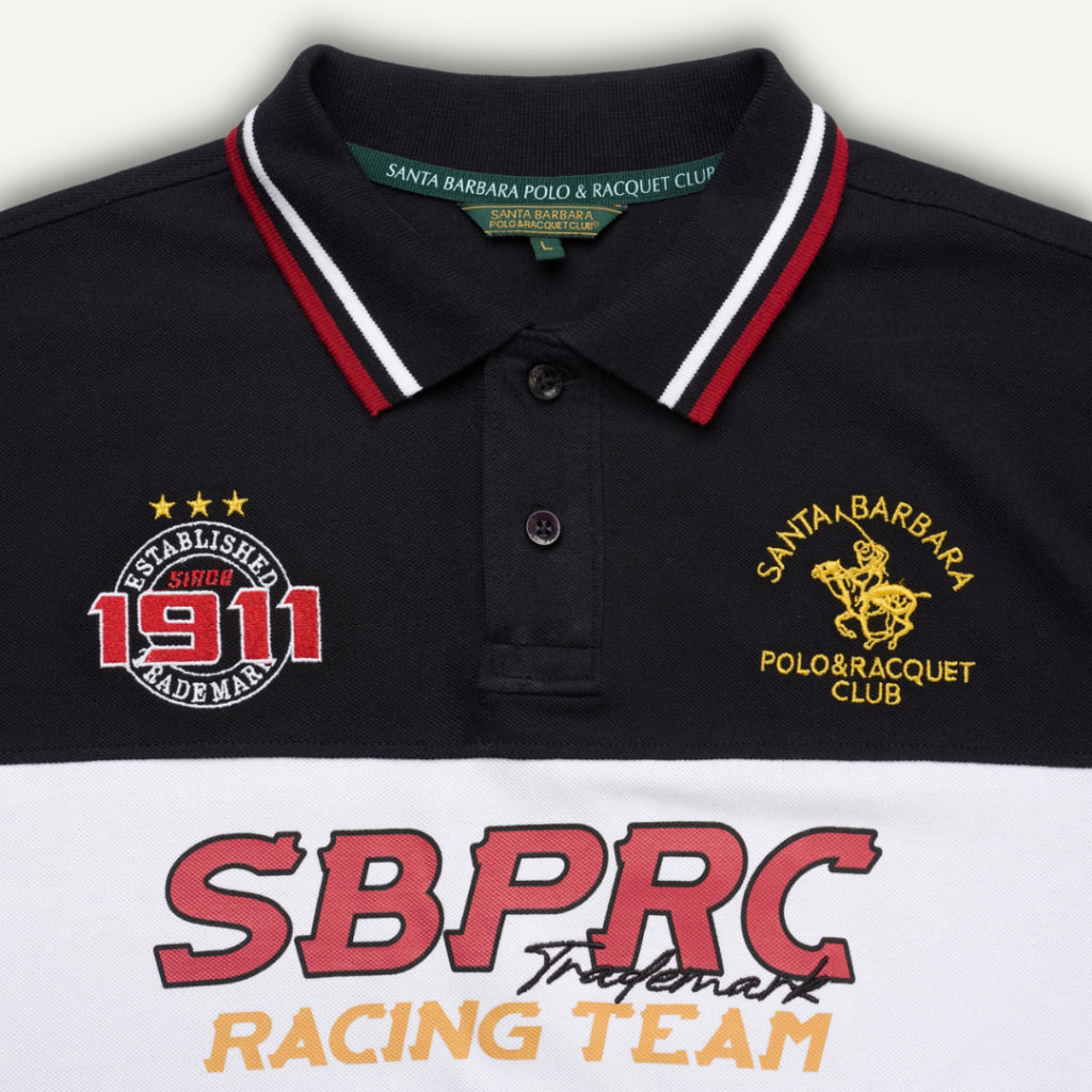 RACER Men's Short Sleeve Polo Shirt