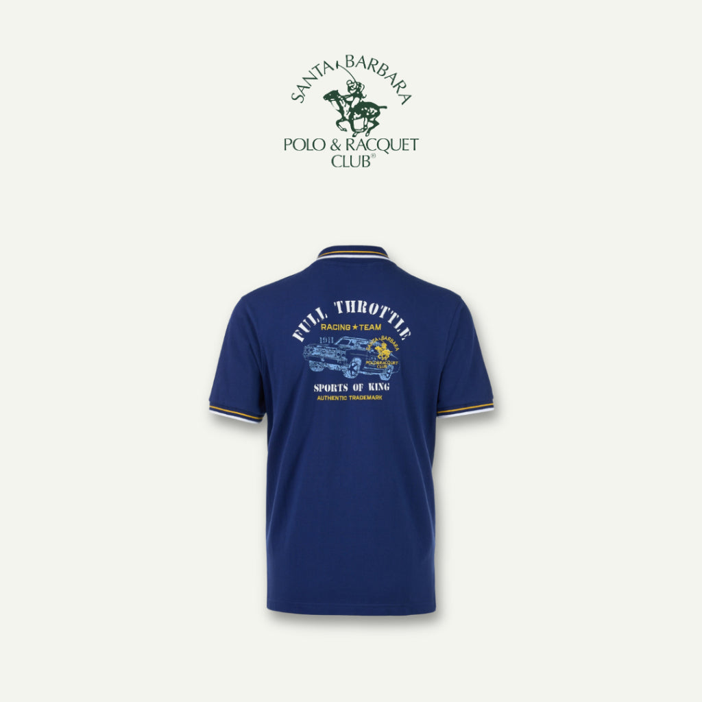 RACER Men's Short Sleeve Polo Shirt