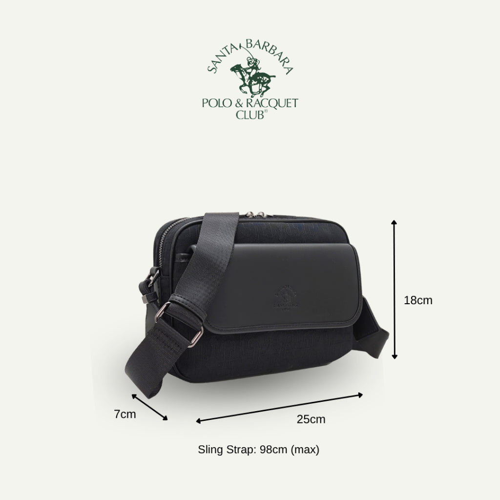 SBPRC Jacquard Messenger Bag