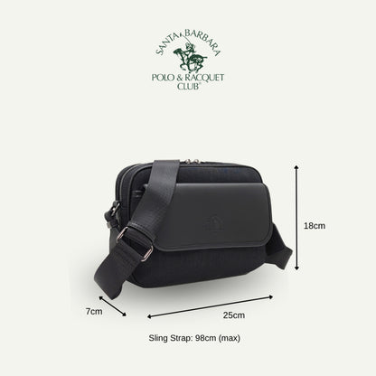 SBPRC Jacquard Messenger Bag
