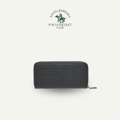 Leather Long Zip Wallet