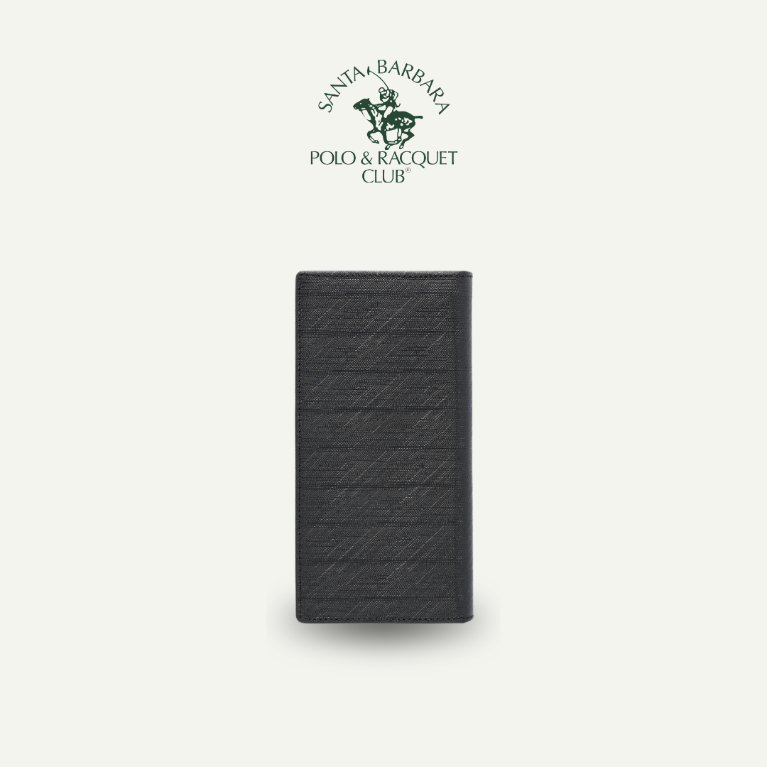 Black Long Wallet with RFID